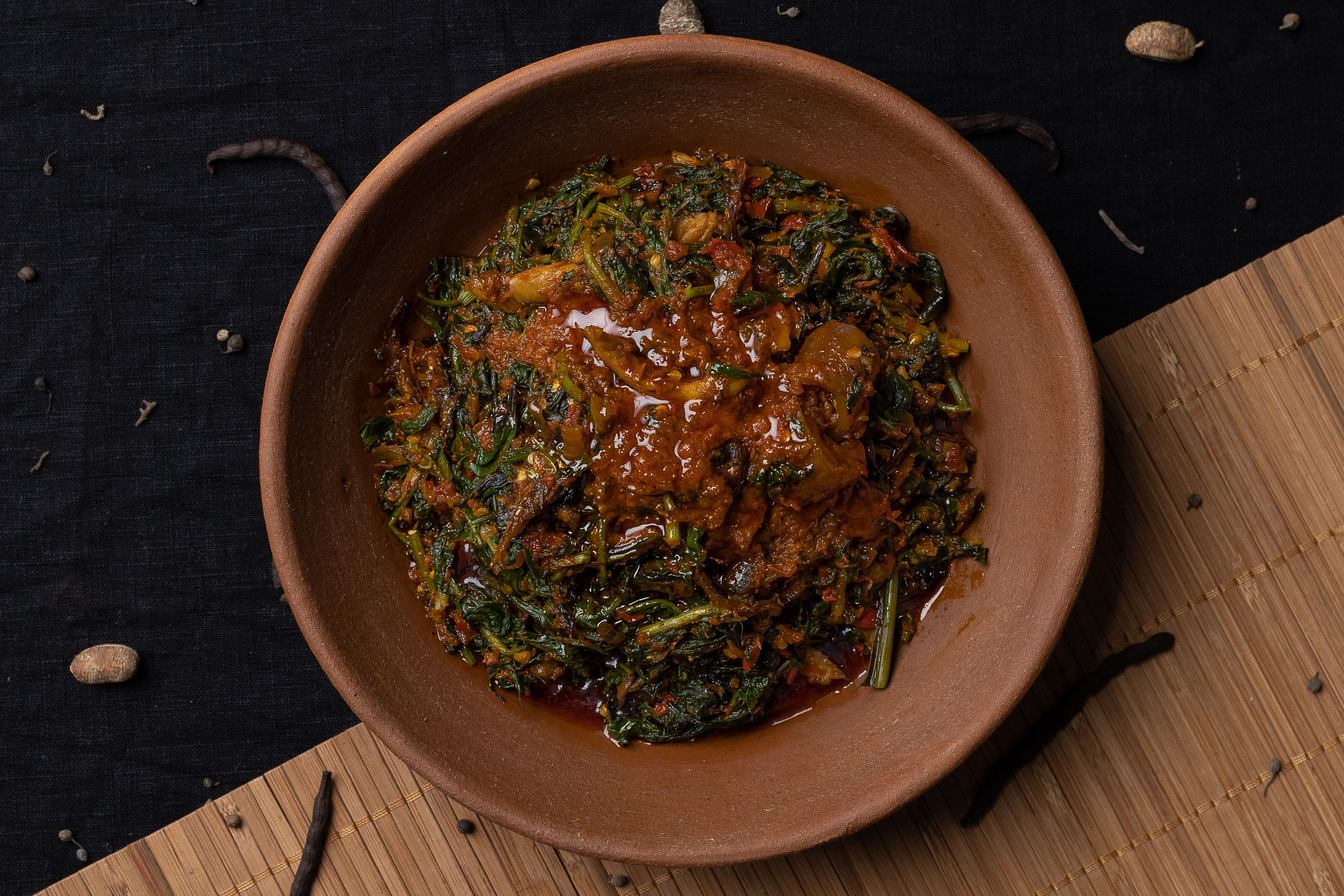 How we cook Efo riro soup for 200 people
