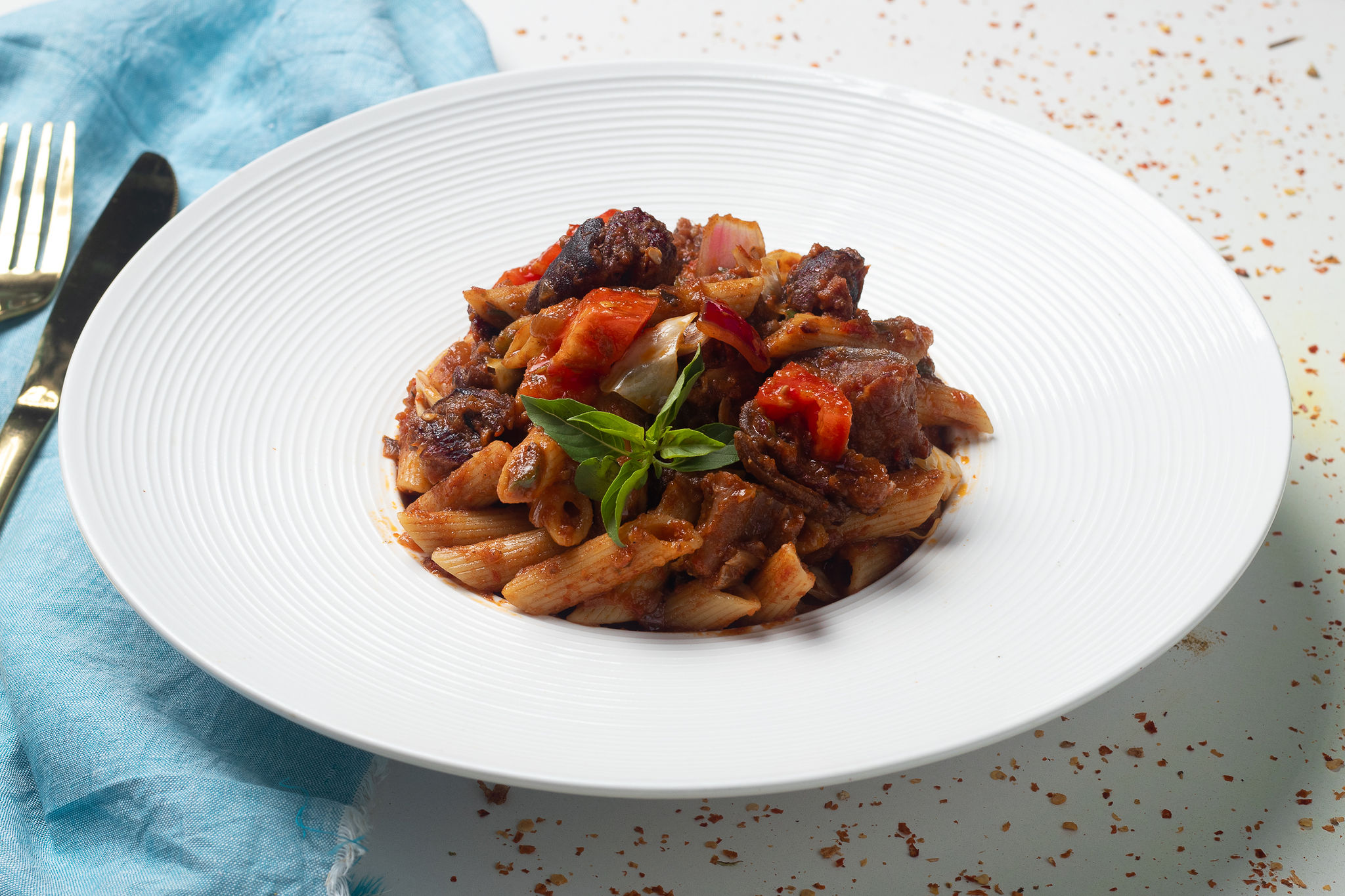 Beef Asun Pasta
