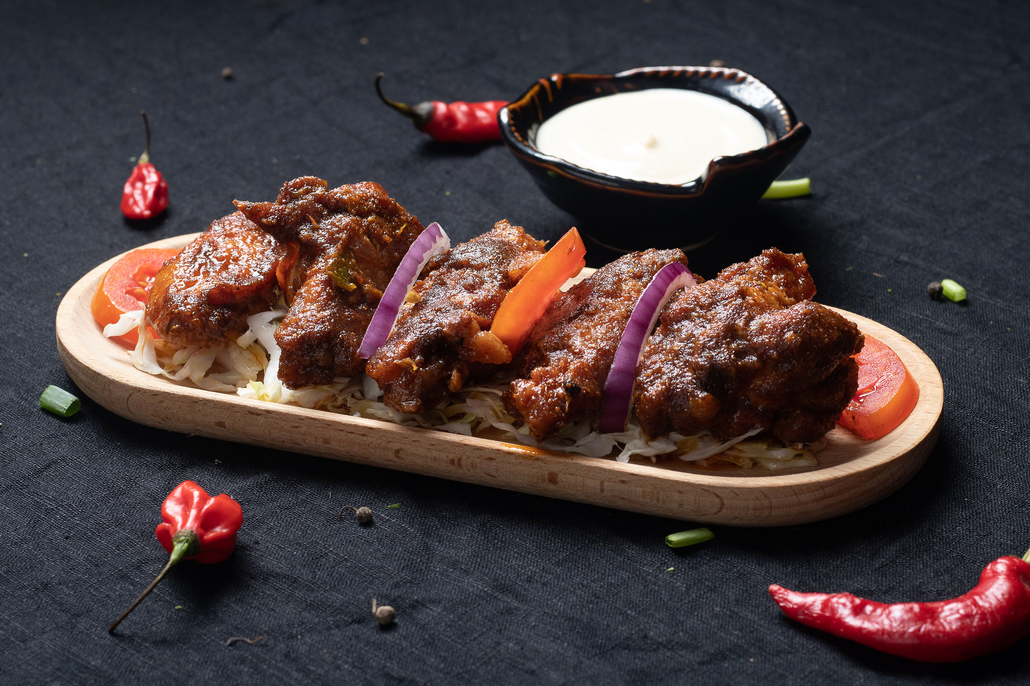 Spicy Suya wings