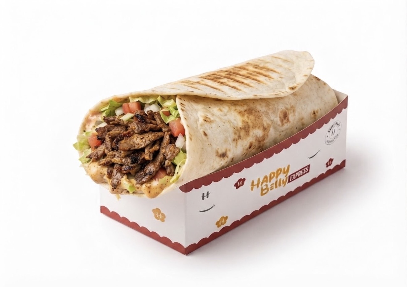 Beef Suya Shawarma